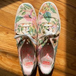 Like New Keds Floral Size 8 Lace up Shoes | Excellent Condition